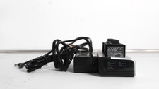 Vocera Battery Docking Charger Station w/ Batteries  AC Adapter