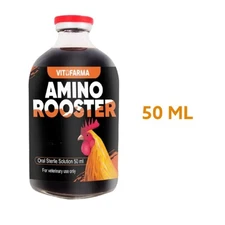 Vitofarma Amino Rooster Suplements Amino acids For Rooster/Gallos 50ml Exp.03/26