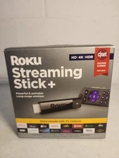 Roku Streaming Stick+ (8th Generation) 3810RW VUDU Edition - Black