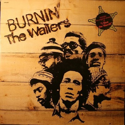 BOB MARLEY & THE WAILERS Burnin 1973 Vinyl LP Record Album Island ILPS 9256