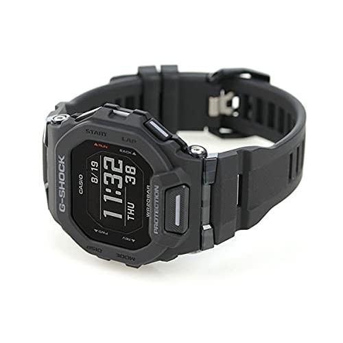 Unused CASIO G-SHOCK GBD-200-1DR Black Digital Resin Men's Watch