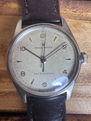 Rolex Oyster - shock resisting 1940's watch ref 4444 vintage