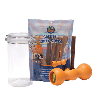Bow Wow Labs Bow Wow Buddy Starter Kit - Anti-Choking Bully Stick Safety Device