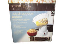 Kitchen Living Electric Hot Air Popcorn Popper Healthy Snack Maker