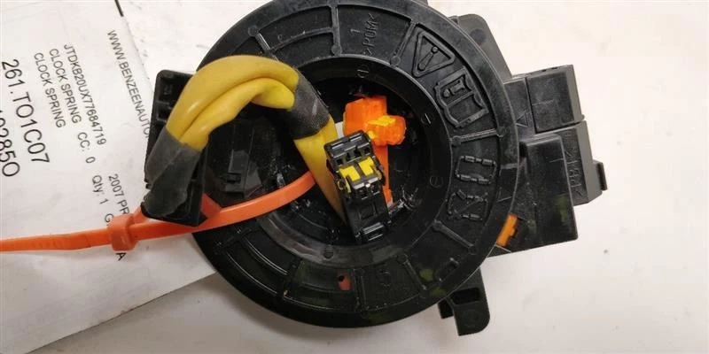 SPIRAL CABLE/CLOCK SPRING 4802075B084 2007 TOYOTA PRIUS Foto 3 de 4