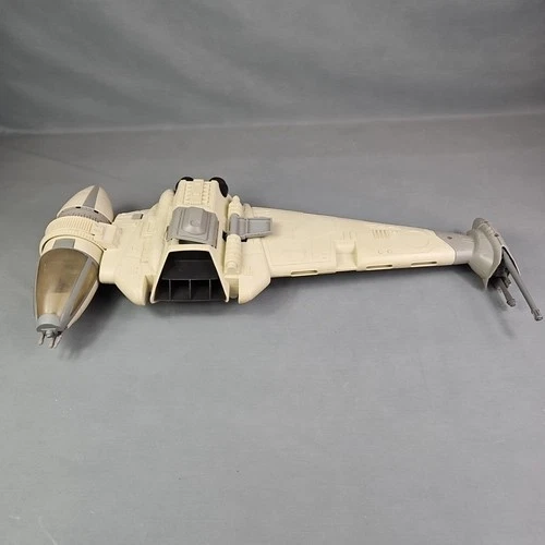 Vintage ROTJ Kenner 1984 Star Wars B-Wing Fighter Starship Incomplete See Notes