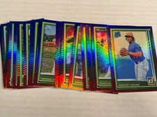 2025 Donruss Baseball Red & Blue (#1-200) Complete your set You pick Card!