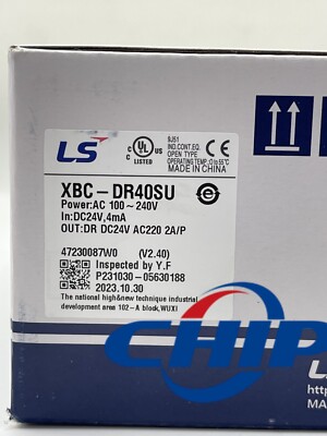 1PCS New LS PLC XBC-DR40SU XBCDR40SU In Box #C