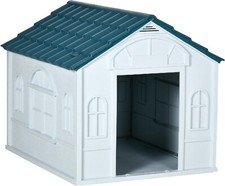 Cuccia per Cani di Taglia Media/Grande 84.2x98.2x82cm Blu 125V01BU-D02 AllMyPets