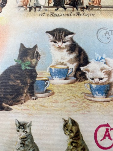 Cavallini & Co. Cats Poster, Archival Paper, Matte - Picture 3 of 5