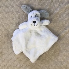 Koala Baby Gray White Puppy Dog Lovey Security Blanket Rattle Plush Toy