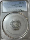 1837 No Stars Large Date Liberty Seated Half Dime, PCGS VF30 Problem Free Coin