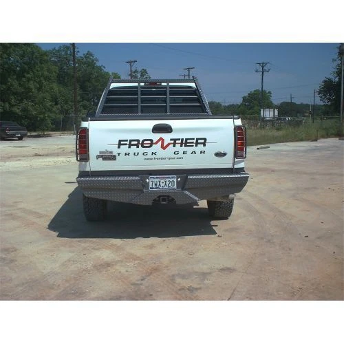Parachoques trasero Frontier Truck Gear 100-10-8008 diamante para Ford Super Duty 08-16 Foto 2 de 3