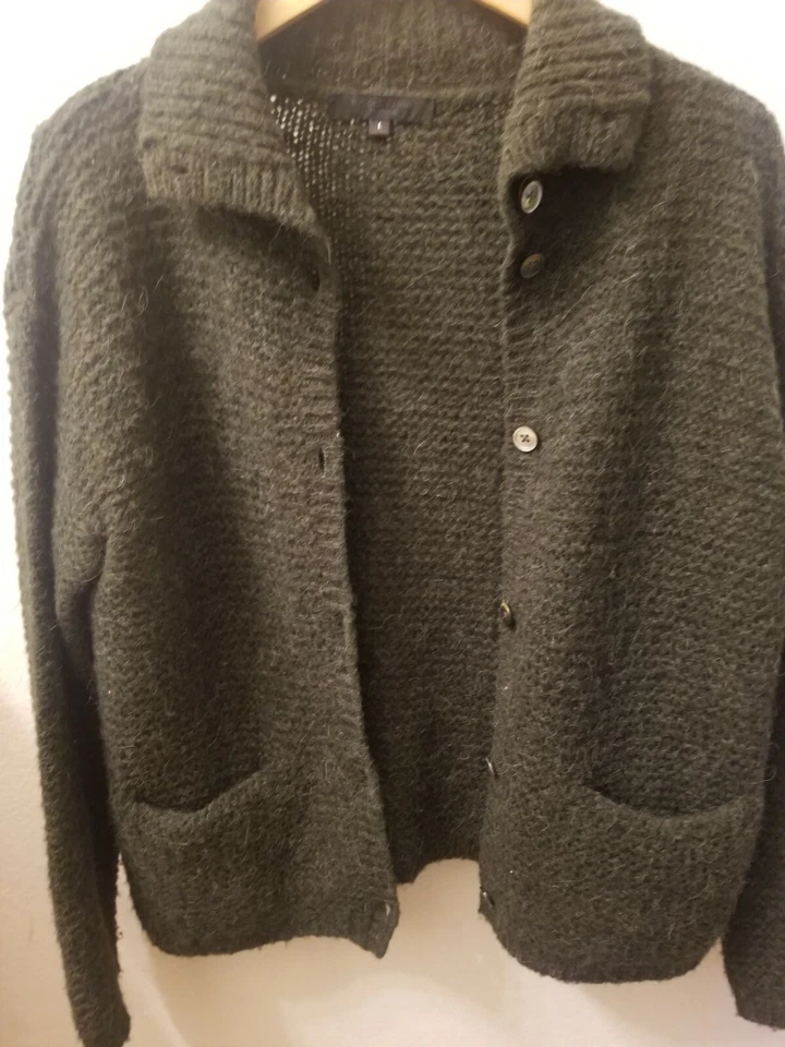 Женский шерстяной кардиган/альпака Nicole Farhi свитер размер L - Изображение 3 из 4