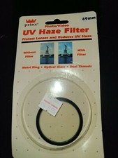 Prinz 49mm Uv Haze Filter Photo / Video New Old Stock