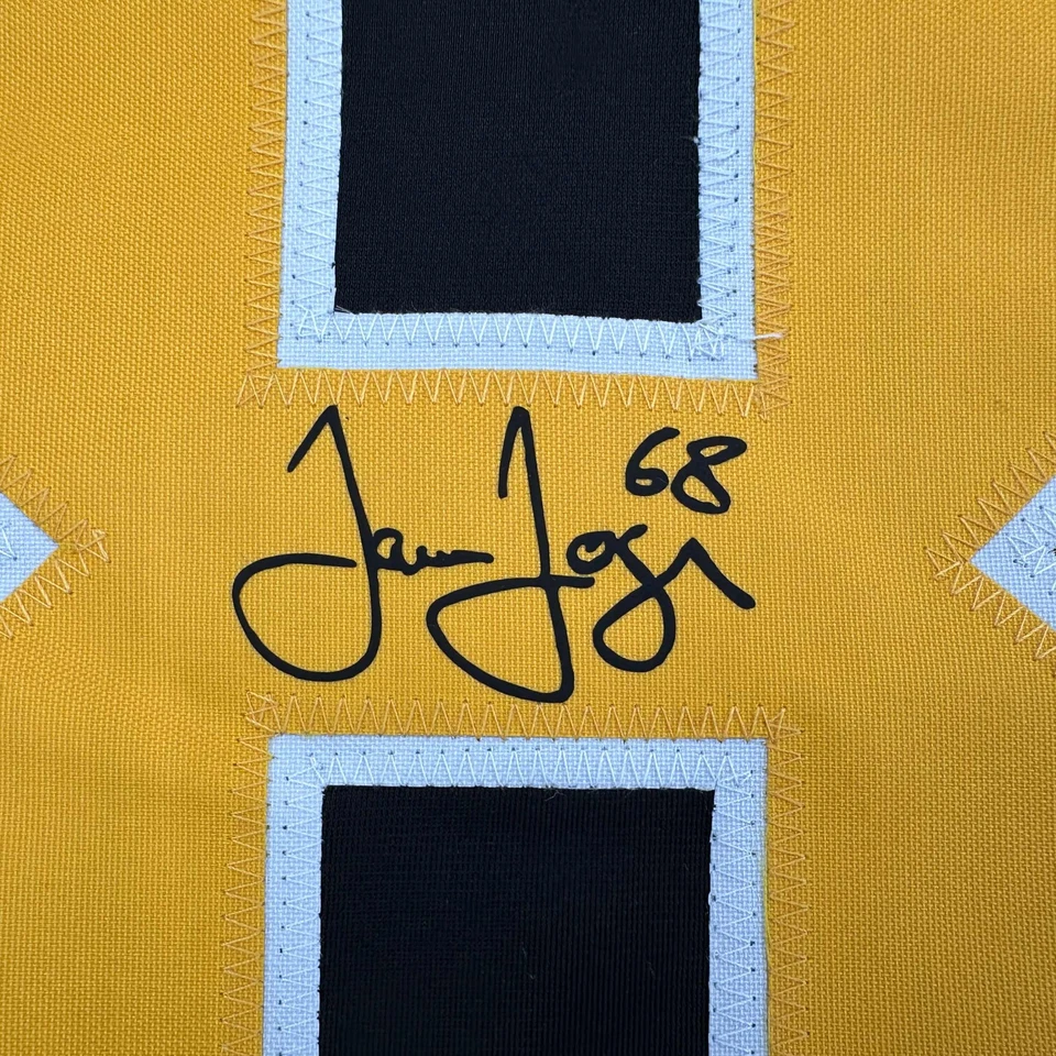 Jersey Facsímil Autografiado Jaromir Jagr Pittsburgh Negro Reimpresión Talla Para Hombre XL Foto 2 de 4