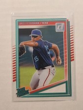 2025 Donruss Clearly Rated Prospect Jarlin Susana 140 Acetate Parallel Nationals