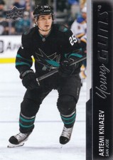 2021-22 UD Extended Series  Young Guns #749 Artemi Kniazev - San Jose Sharks