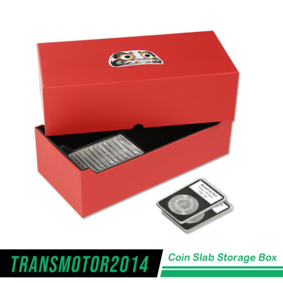 Fit For Intercept Shield holds 50 Slabs Coin Holders Coin Storage Box 12.44''