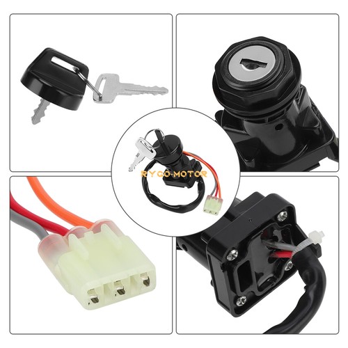 Ignition Key Switch 27005-Y005 For Kawasaki Brute Force 300 KVF300 2015 - 2024 - Picture 15 of 15