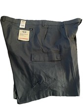 NWT Dockers Men's Big Tall Tech Cargo Shorts - Size 52 Slate Gray