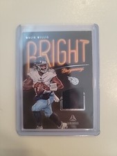 2023 Panini Luminance Football Malik Willis Bright Beginnings Patch Titans. QB
