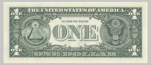 2010 Year Date Note Fancy Serial Number One Dollar Bill - Picture 8 of 12