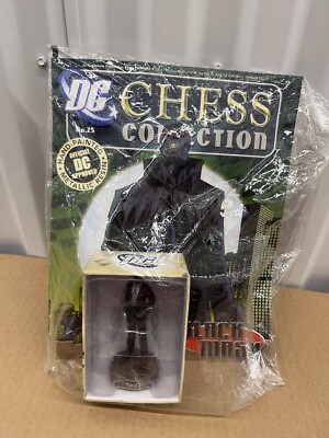 DC Comics Chess Collection #25 Black Mask Black Pawn Model Unopened 26 NEW