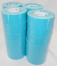 24 Rolls Blue Aqua Masking Tape 2" x 60yds AM4855 IPG American Tape 48mm x 54.8m