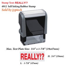 Really  - Trodat 4912 Self Inking Rubber Stamp