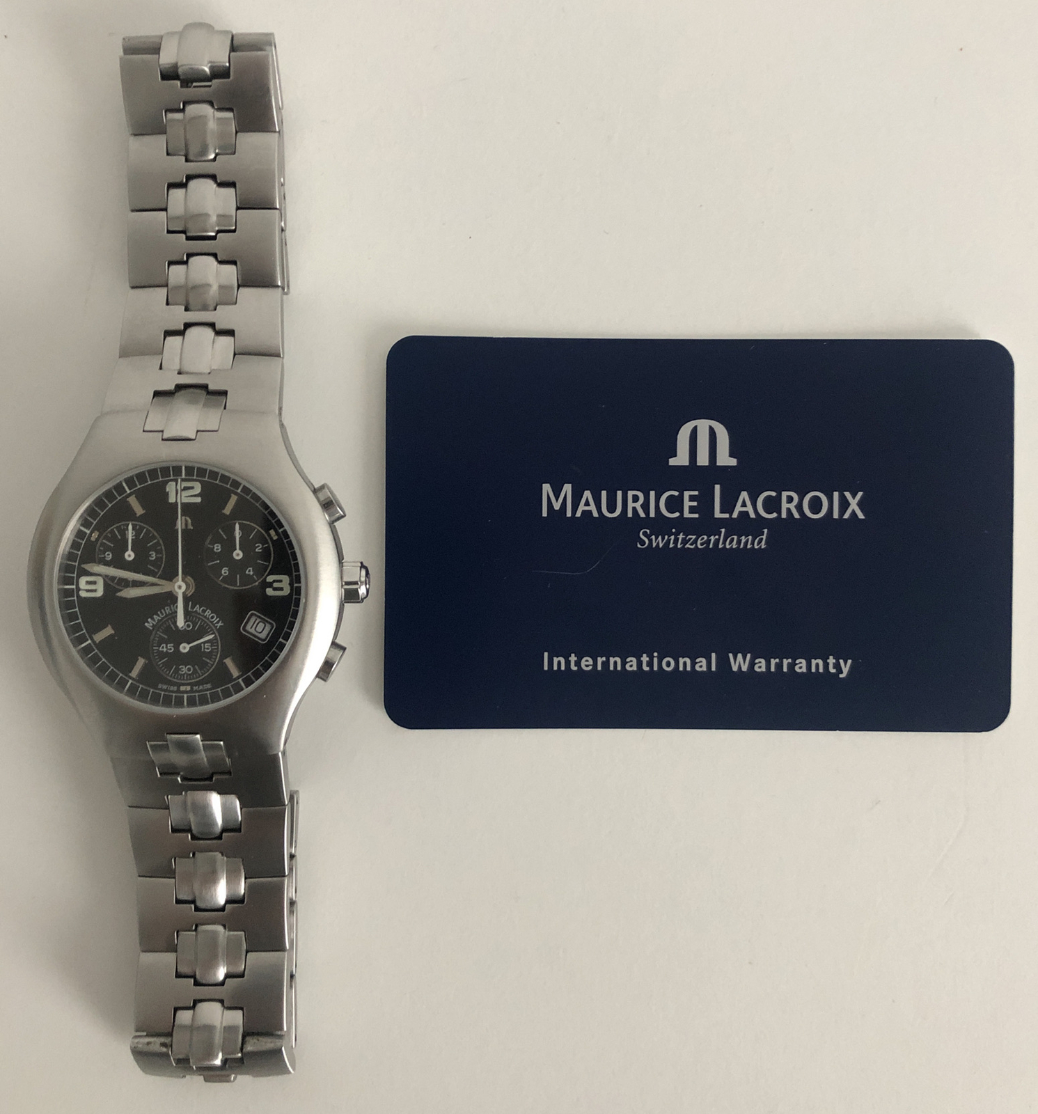 Maurice Lacroix Siras Chronograph Herrenuhr Uhr Armbanduhr 04853  