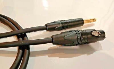 ESH AUDIO - TRS to XLR (male or female) - Mogami 2549 - Neutrik