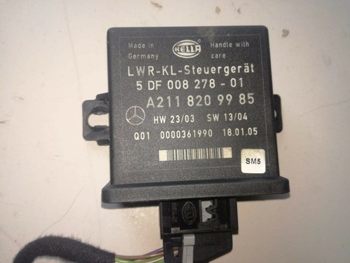Mercedes W211 E270 E320 alcance de luz de clase E Unidad De Control Relé  ecu A2118209985 | eBay