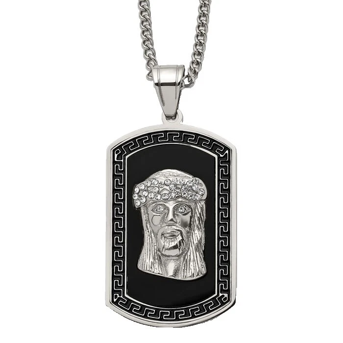 Collares y colgantes de cristal de la cadena de belleza para hombres