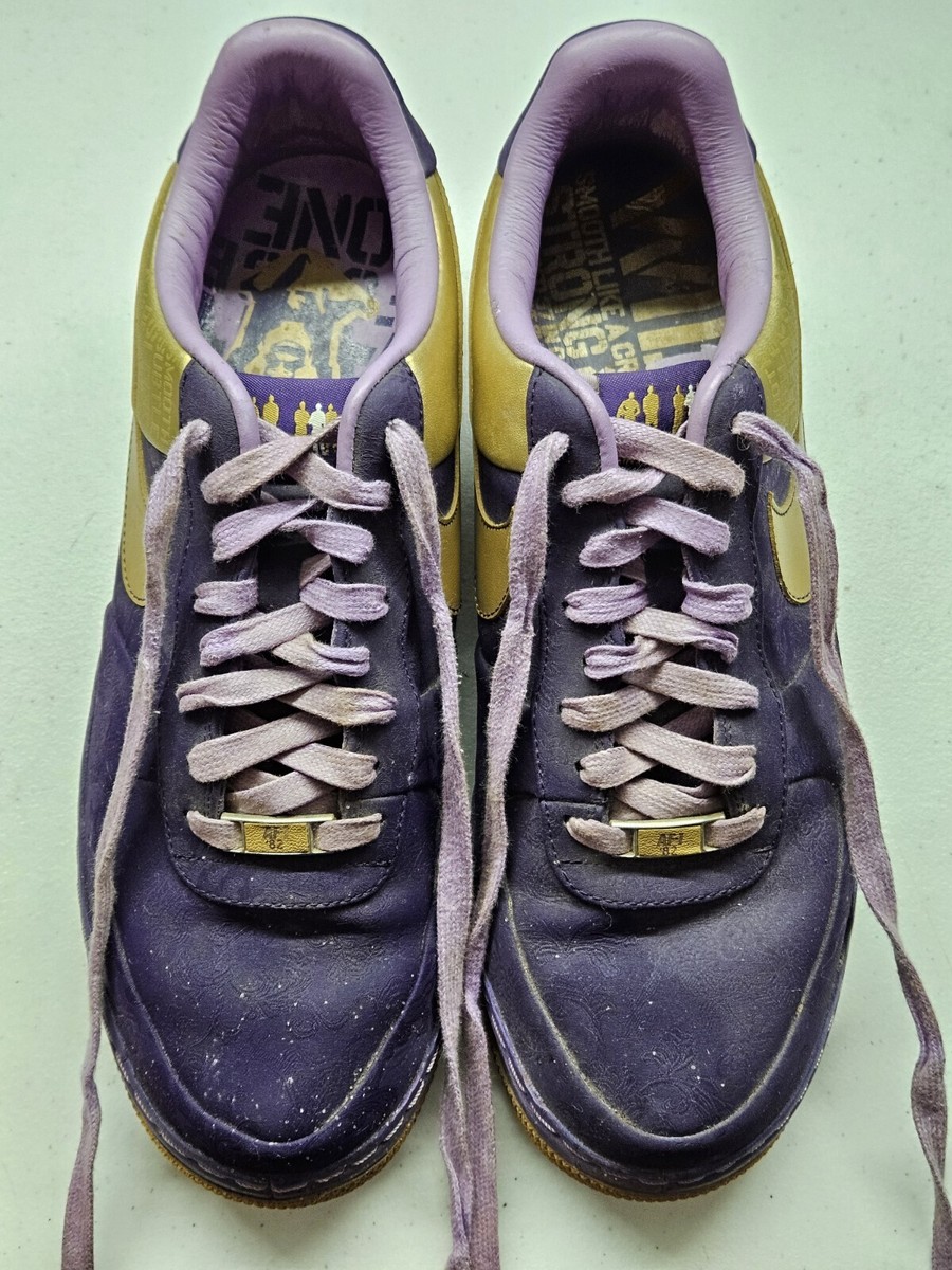 Size 10 - Nike Air Force 1 Supreme 07 Wilkes Original Six