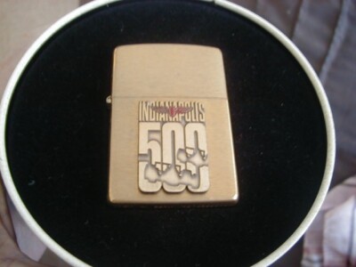 4 VERY NICE ZIPPOS USED ONCE OR TWICE INDY 500 BRICK 400 D DAY OUR CENTURY