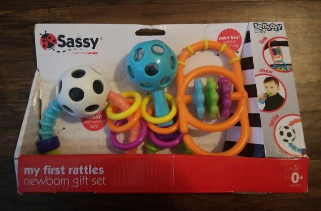 sassy my first rattles