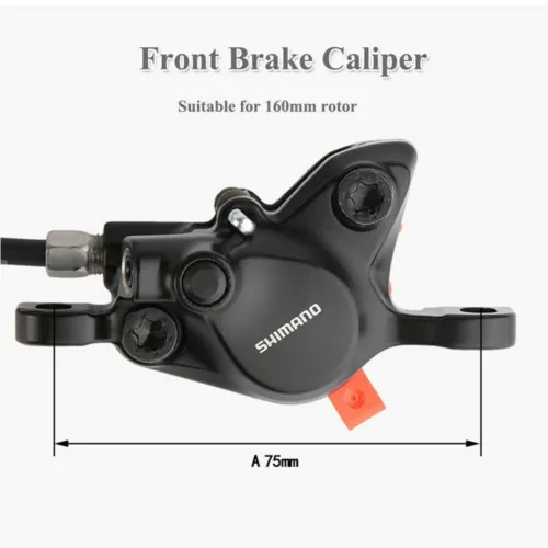 Shimano BR MT200 MTB Hydraulic Disc Brake Set Mountain Bike Brake Front Rear New - Picture 7 of 19