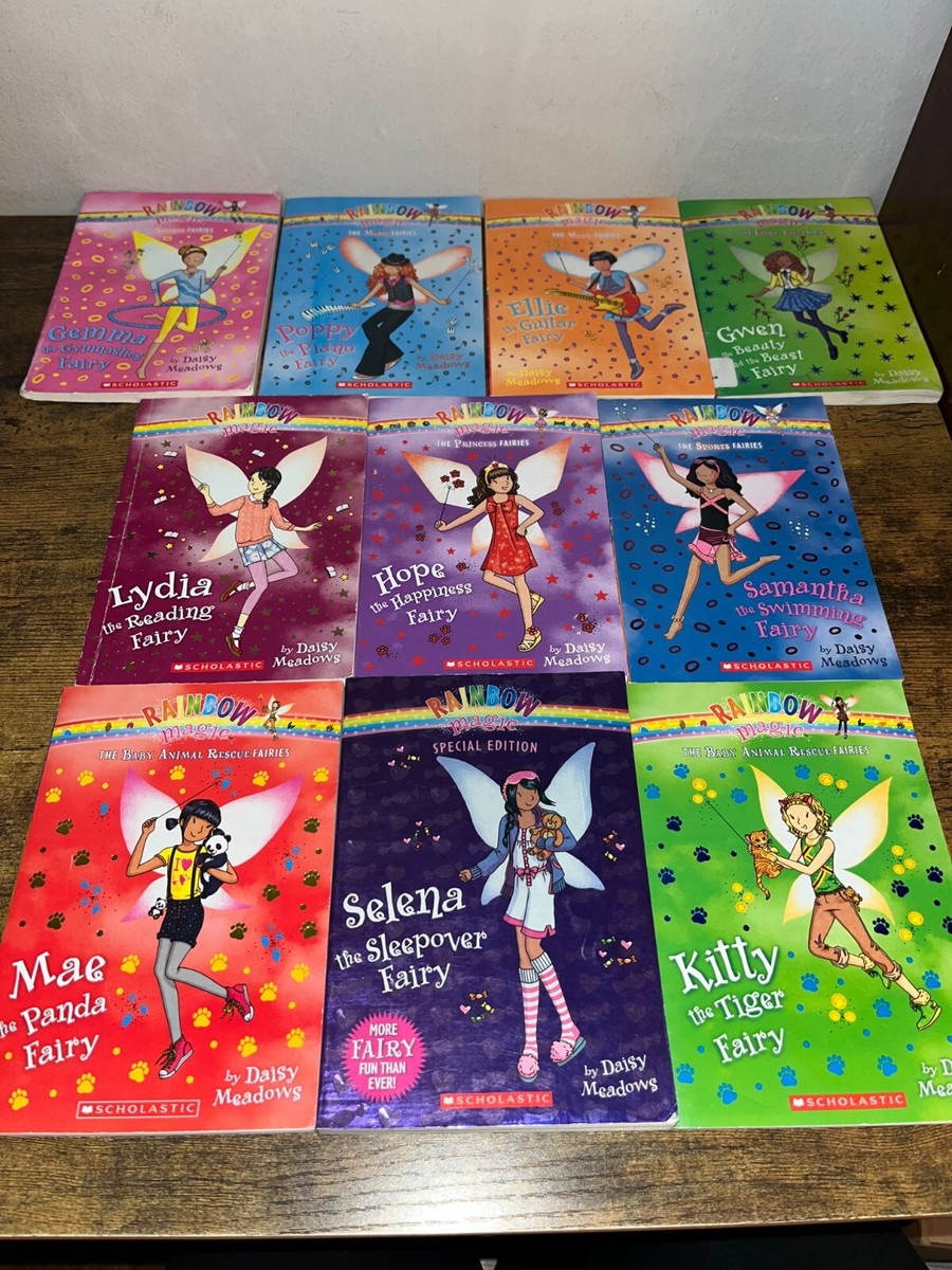 RAINBOW MAGIC Series by Daisy Meadows lot of 10 paperback chapter