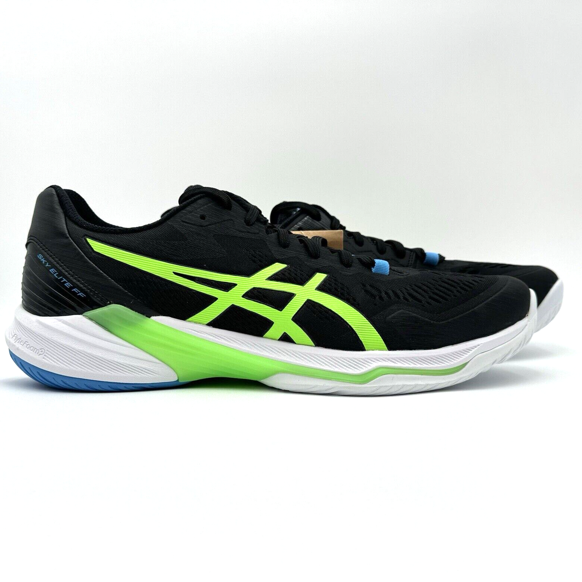 ASICS Sky Elite FF 2 Volleyball Shoes Men's Size 15 Black/ Lime