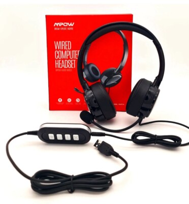 MPOW Wired USB Headset Sehr Gut