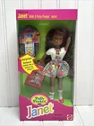 NIB Barbie 1994 POLLY POCKET JANET #12984 with 3 Vintage Polly Pocket Dolls