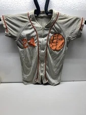 Vintage Russell Southern Co French Electric Baseball Zip Up Shirt Jersey XL VTG