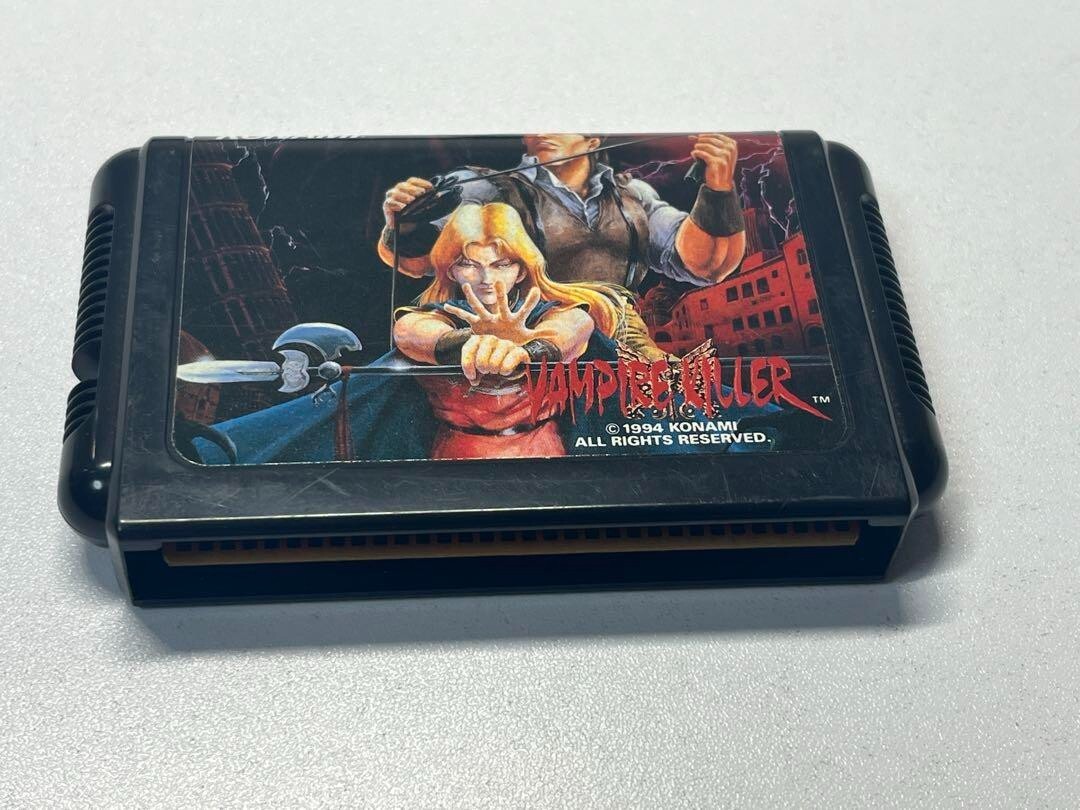 Mega Drive Vampire Killer Japanese version Konami Game goods