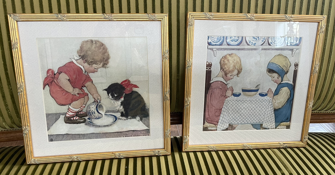 Jessie Wilcox Smith Framed Antique Art Print Campbell Prints Inc.NYC