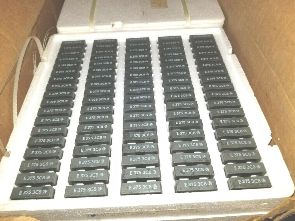 90 pcs E34/14/9 E375 -3C8 Ferroxcube, Ferrite E core 90 pc lot made in USA - Image 3 of 4