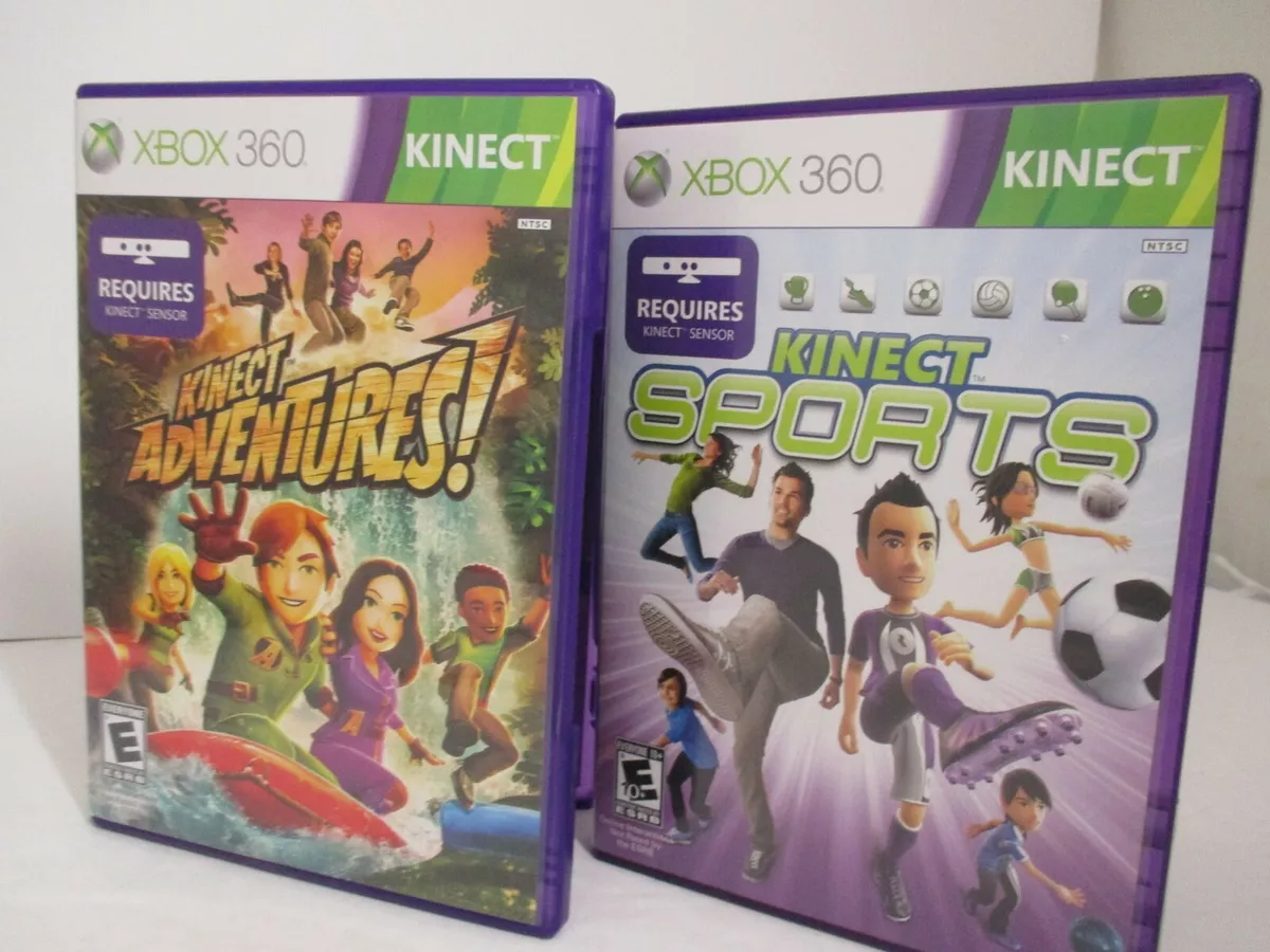  Kinect Sensor with Kinect Adventures! : Video Games