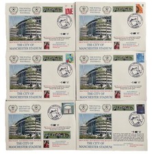 Manchester City v Manchester United 5th May 2007  Set Of 6 Dawn First Day Covers