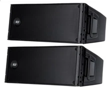 2x RCF HDL 20-A ACTIVE LINE ARRAY MODULE 1400W w/ Two Powerful 10” Speakers MINT
