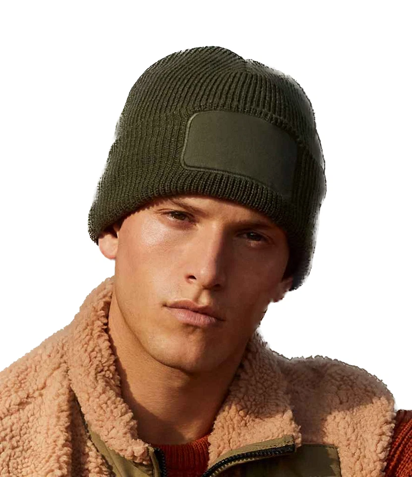 Amovibles Patch Bonnet Tricot Beechfield Thinsulate Toucher Doux Acrylique Ski - Photo 4/4